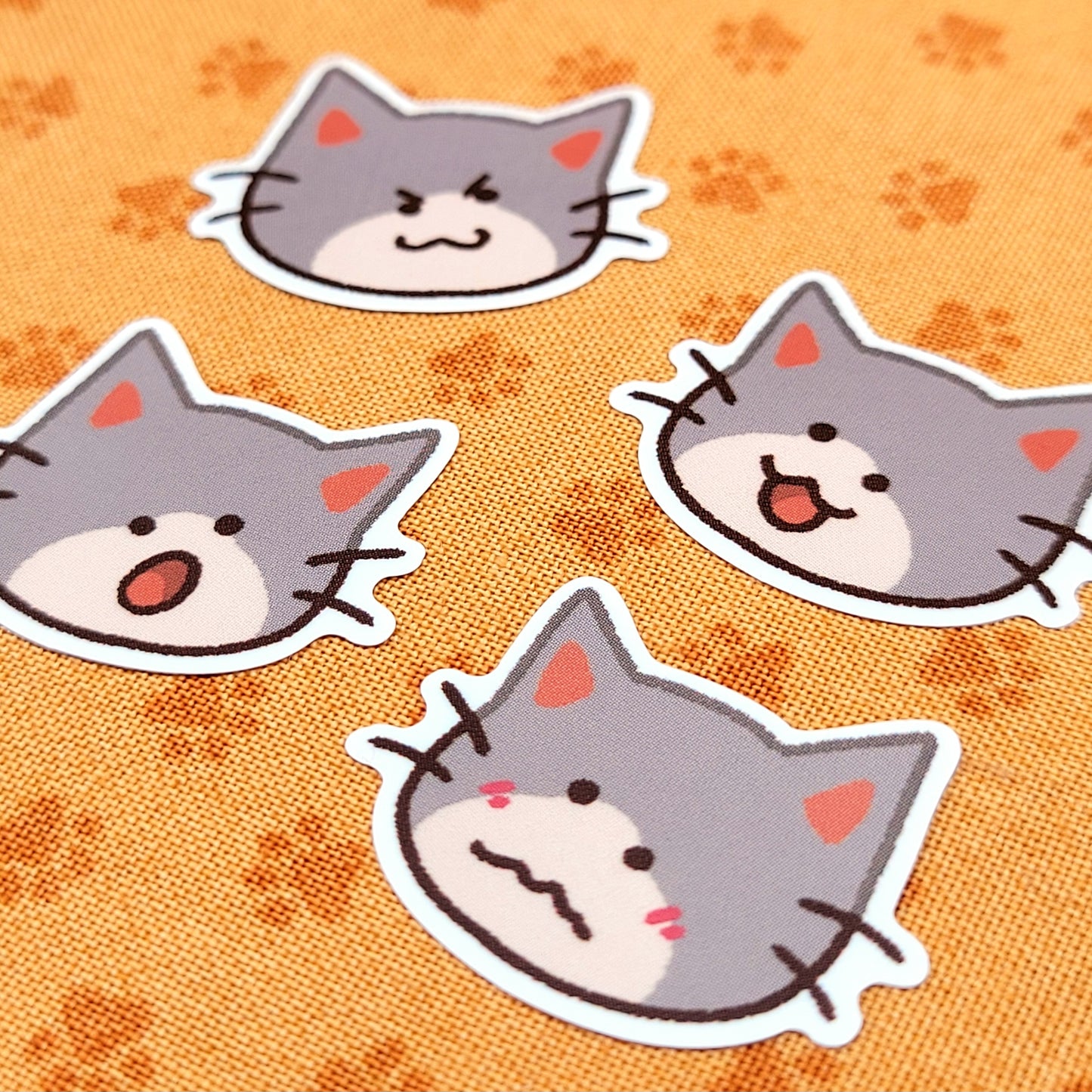 Mini Kitties Vinyl Sticker Sheet