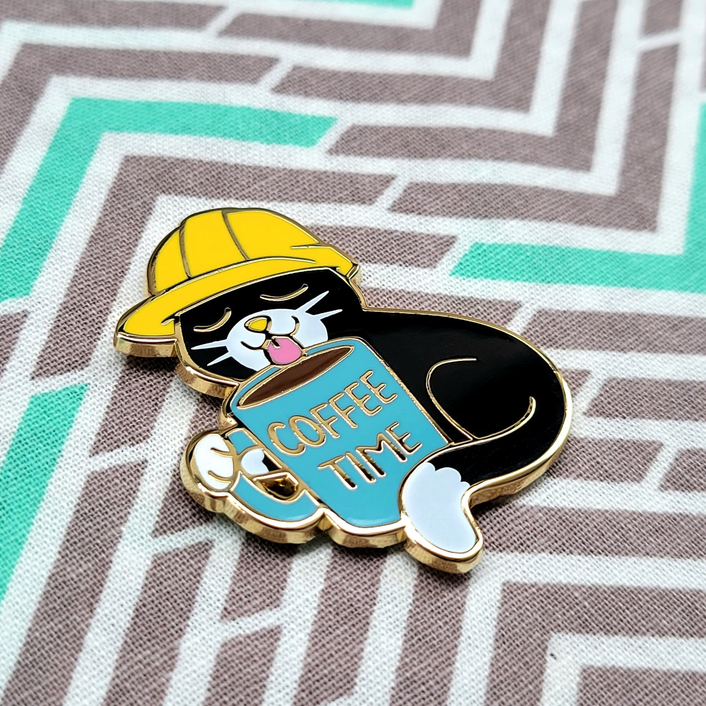 B-GRADE "Coffee Time" Jobert Enamel Pin