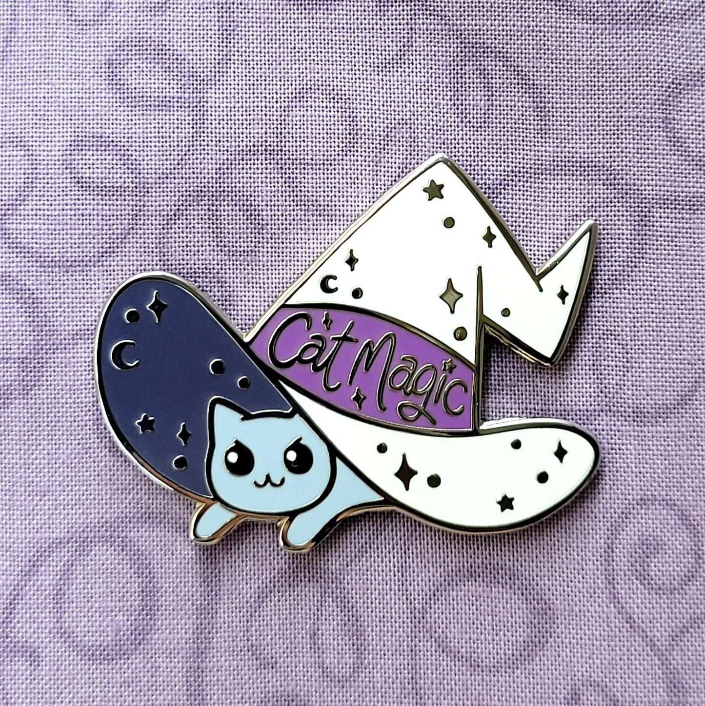 "Cat Magic" Enamel Pin