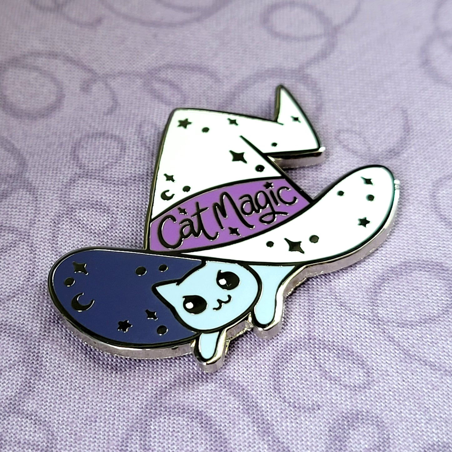 "Cat Magic" Enamel Pin