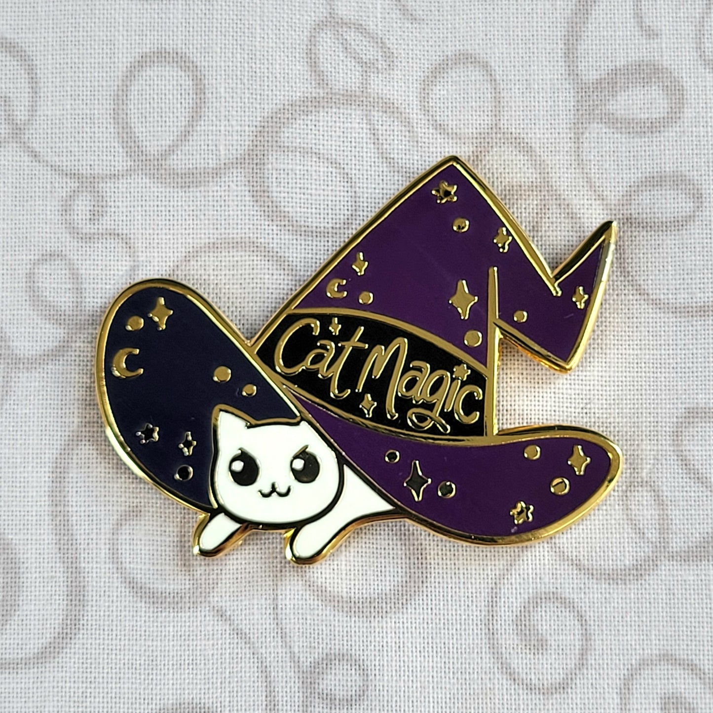 "Cat Magic" Enamel Pin