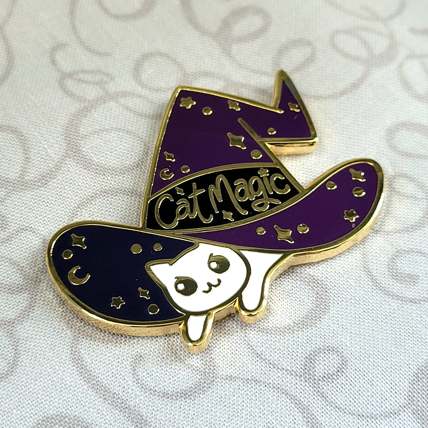 "Cat Magic" Enamel Pin