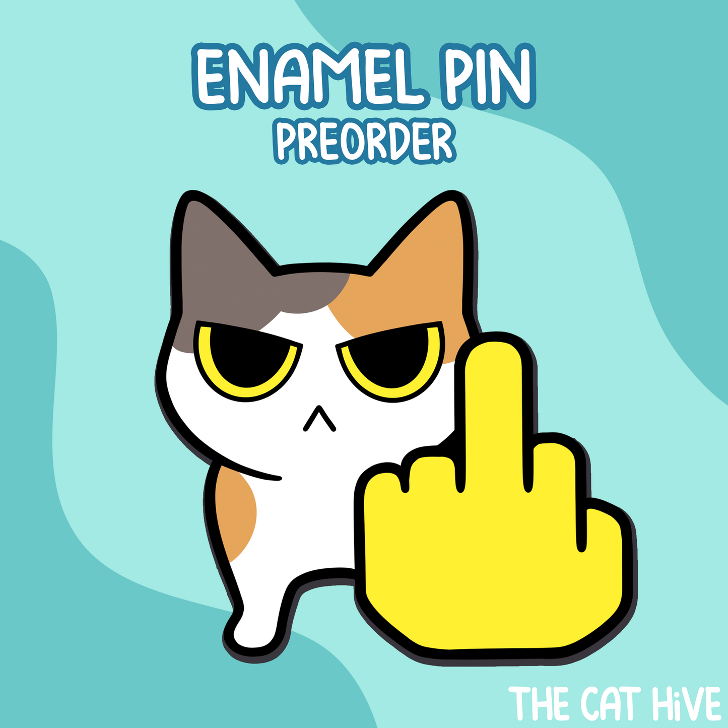 PREORDER Flippin' Mad Enamel Pin