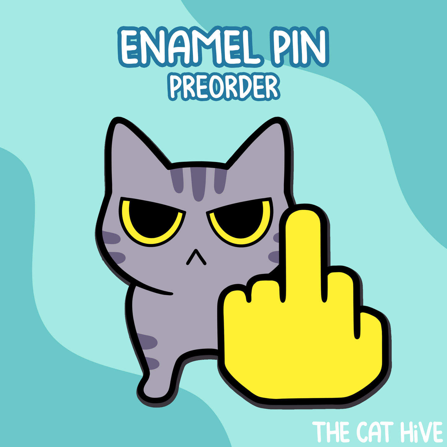 PREORDER Flippin' Mad Enamel Pin