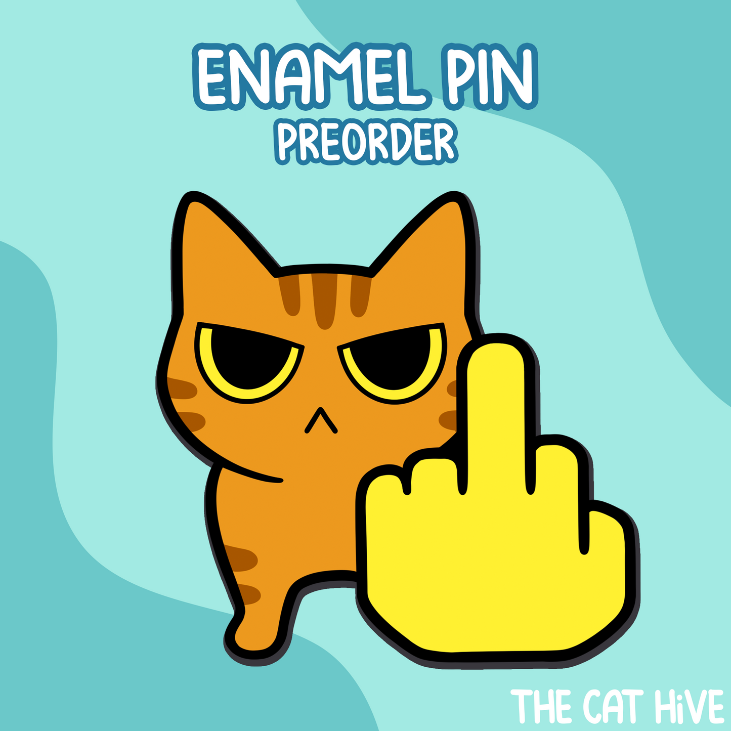 PREORDER Flippin' Mad Enamel Pin