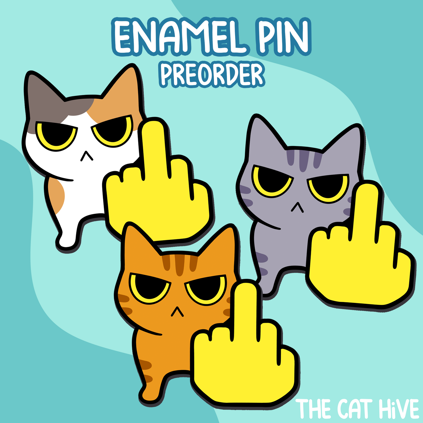 PREORDER Flippin' Mad Enamel Pin