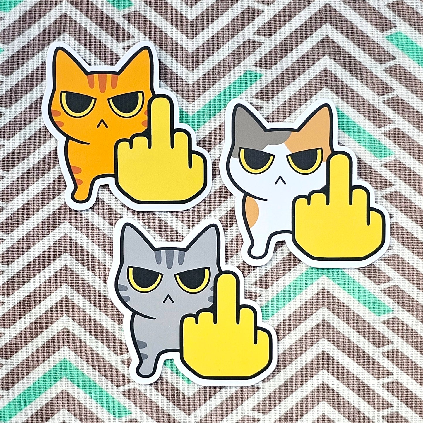 Flippin' Mad Vinyl Sticker