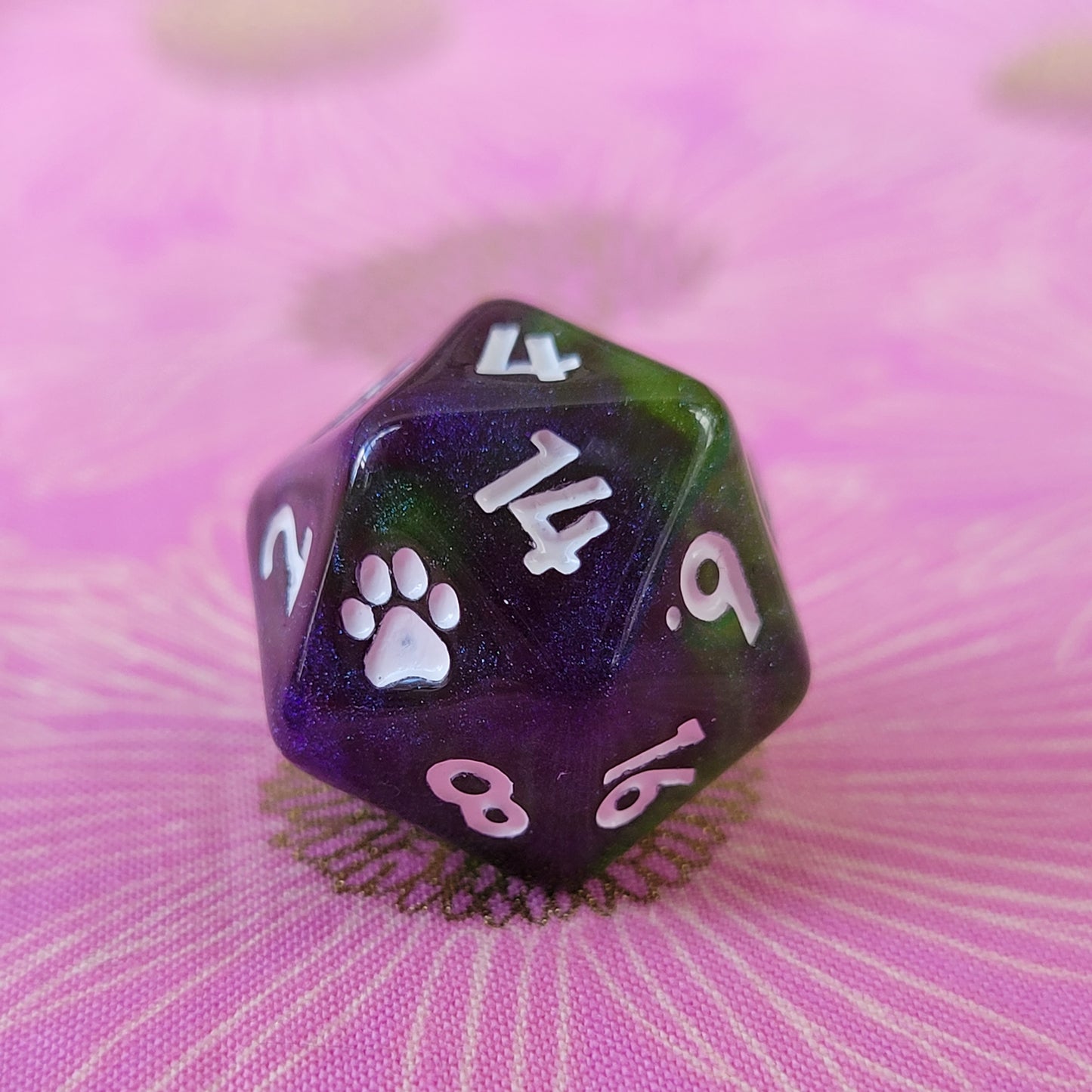 Pawprint d20 Single or Set