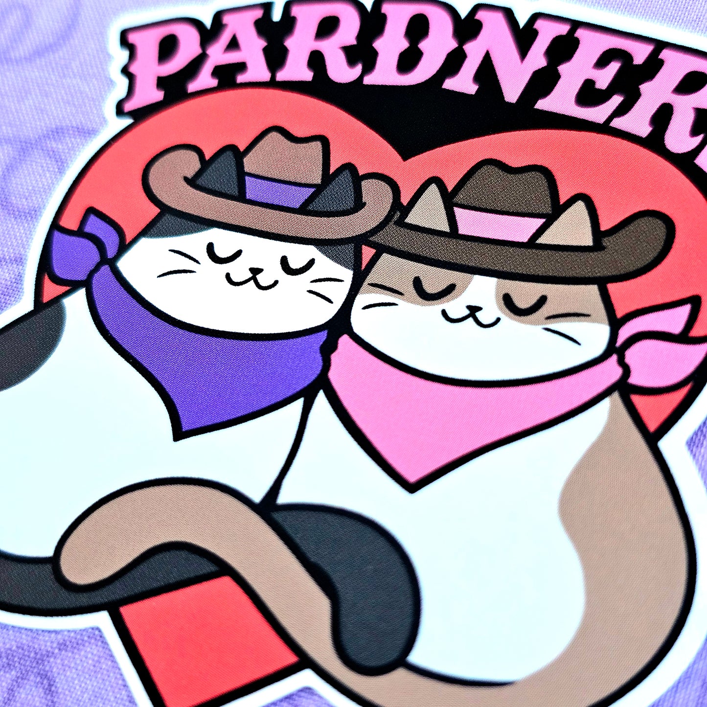 Pardners Vinyl Sticker