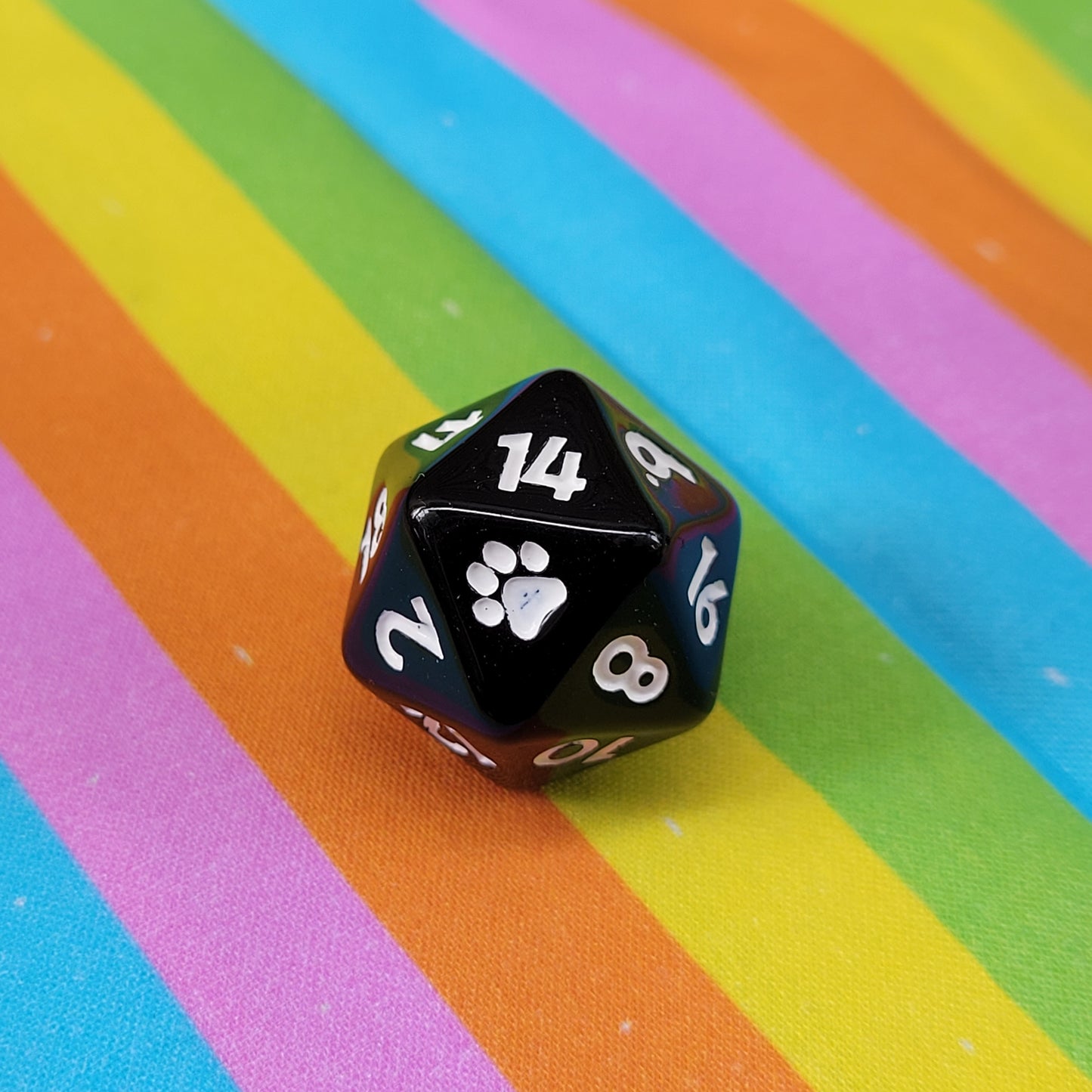 Pawprint d20 Single or Set