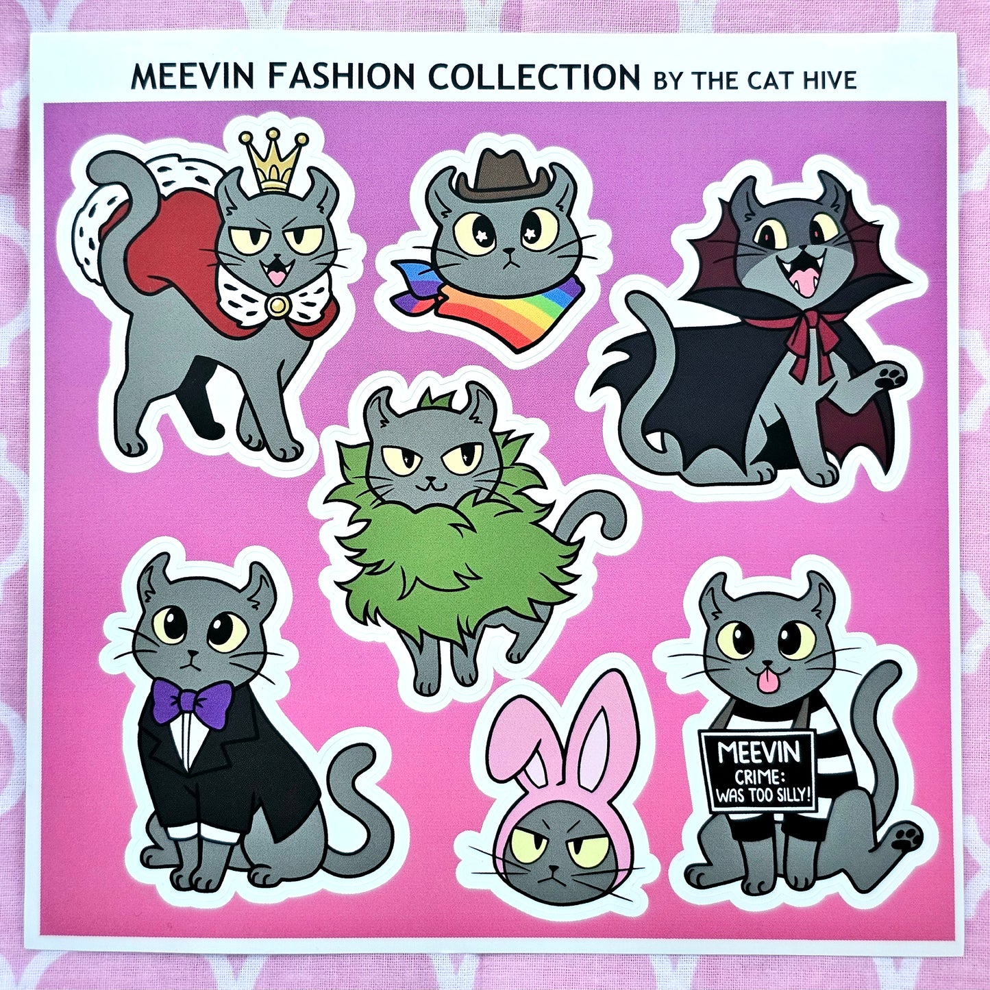 Meevin & Meatball Pin and Sticker Collection
