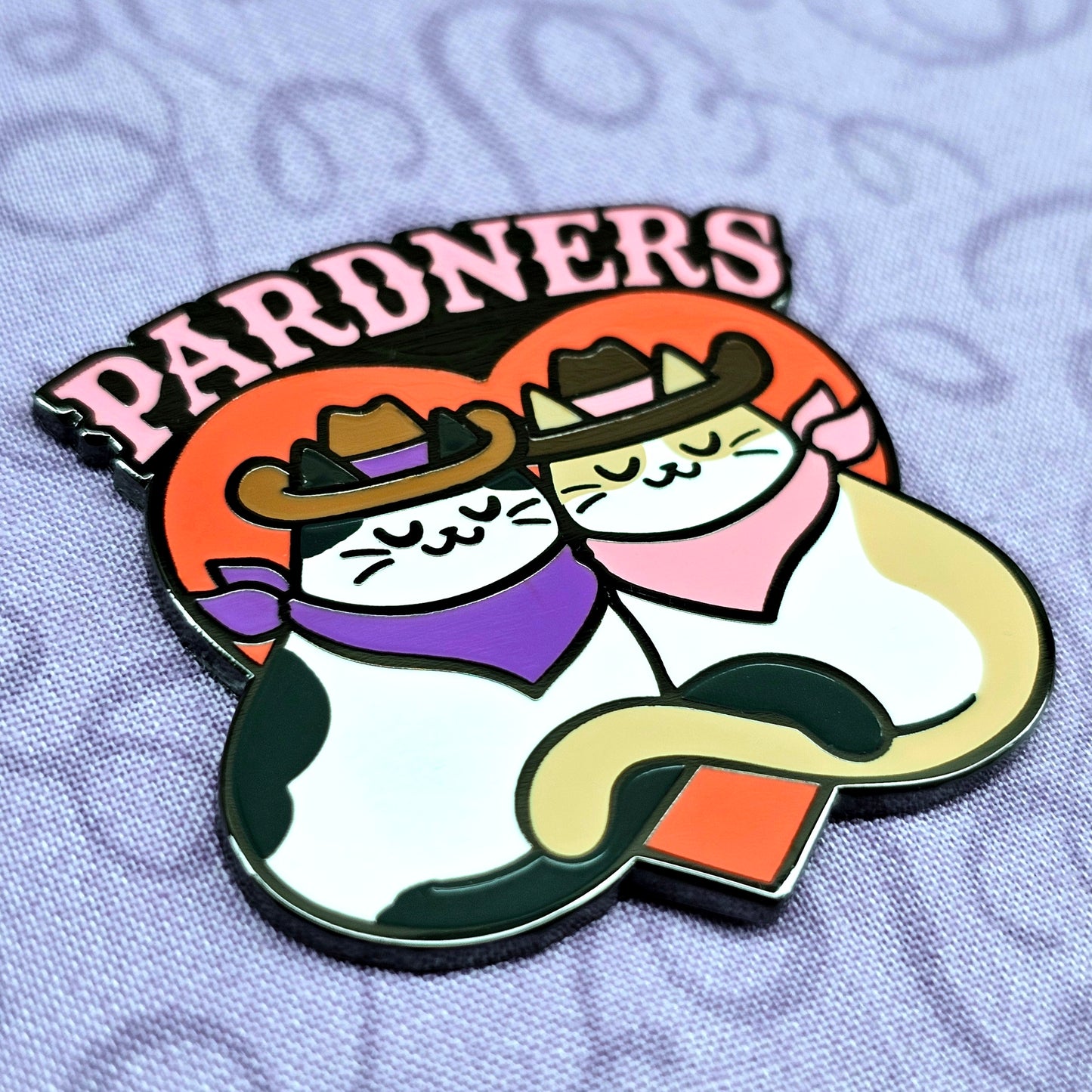 Pardners Enamel Pin