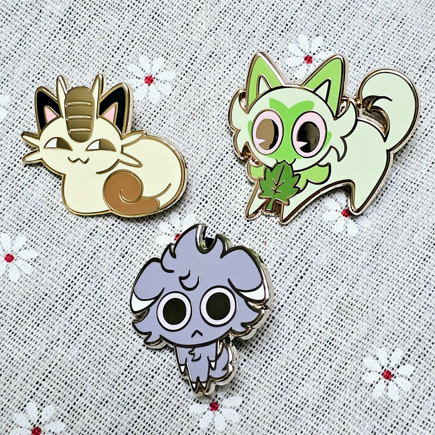 Pocket Cats Enamel Pin