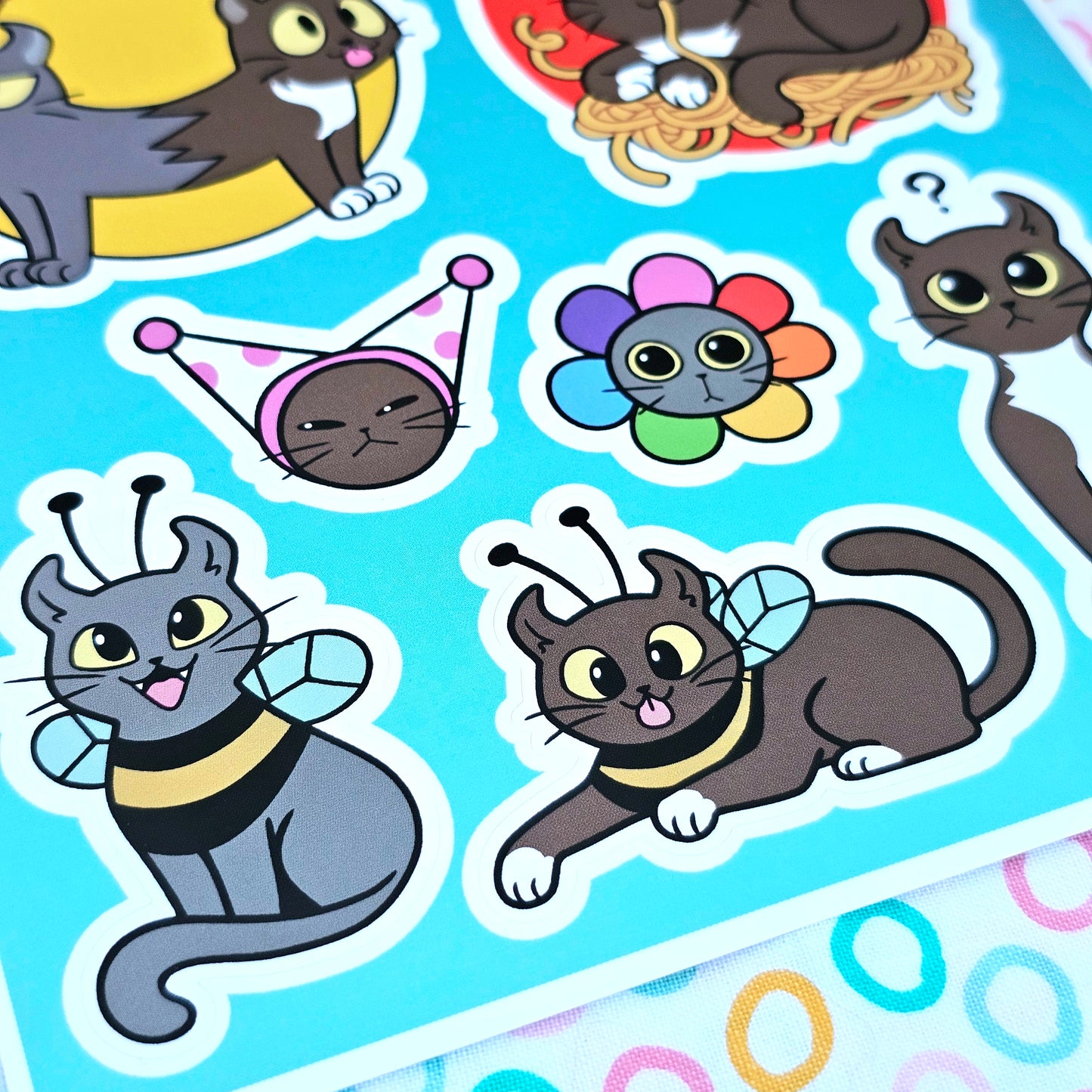 "Meevin & Meatball" Sticker Sheet