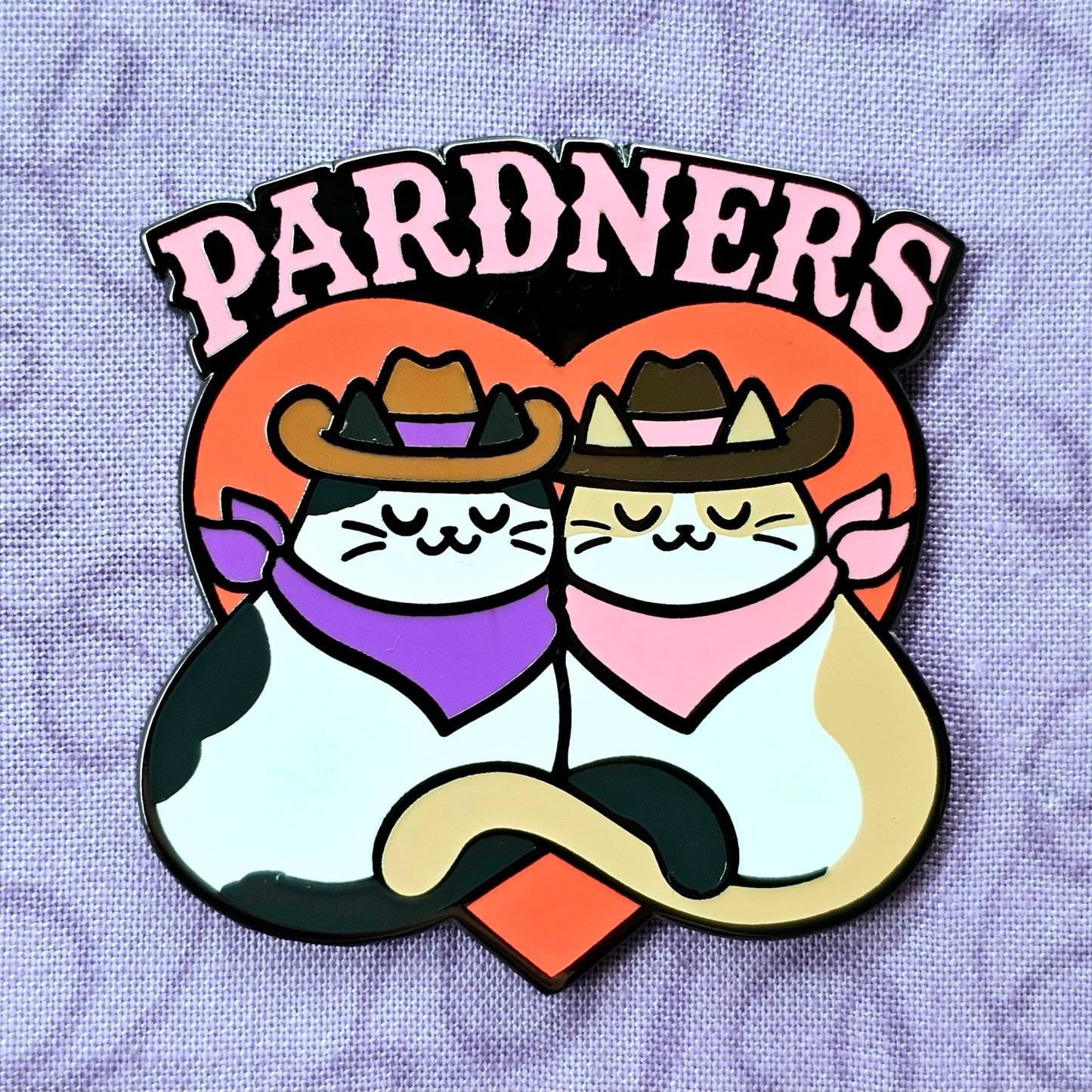 Pardners Enamel Pin