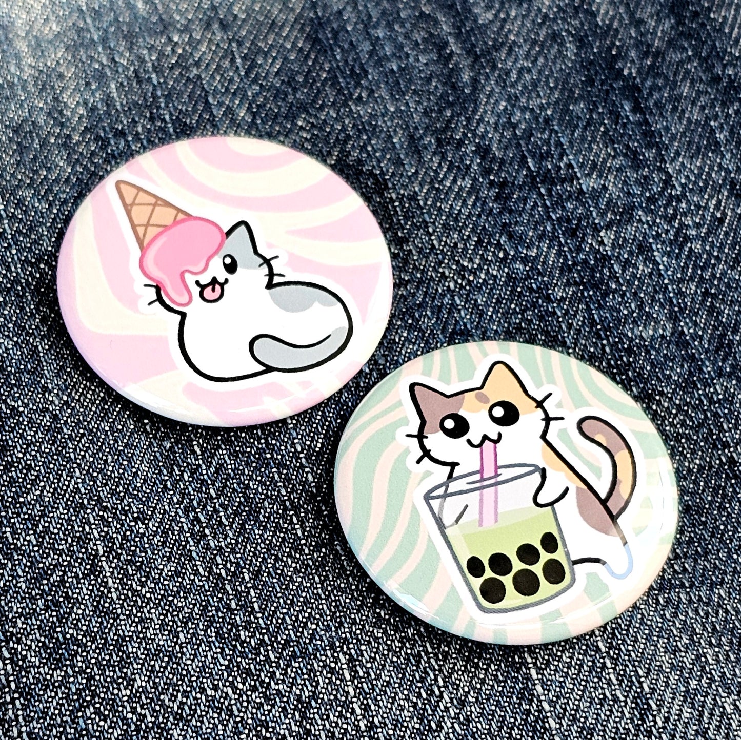 Sweet Treats Pinback Button or Magnet Set