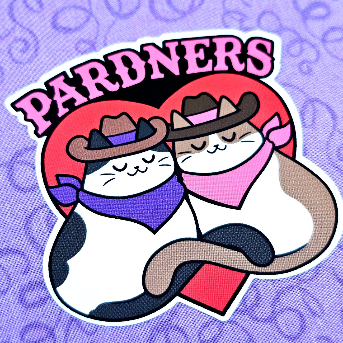 Pardners Vinyl Sticker