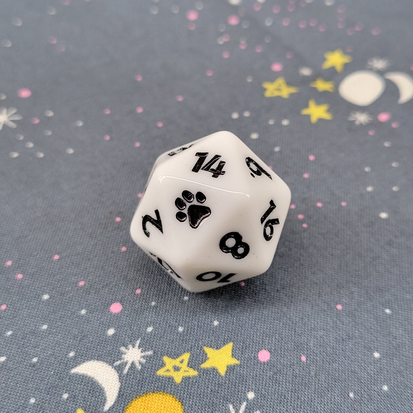 Pawprint d20 Single or Set