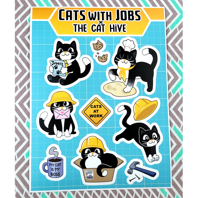 Jobert Pin and Sticker Collection