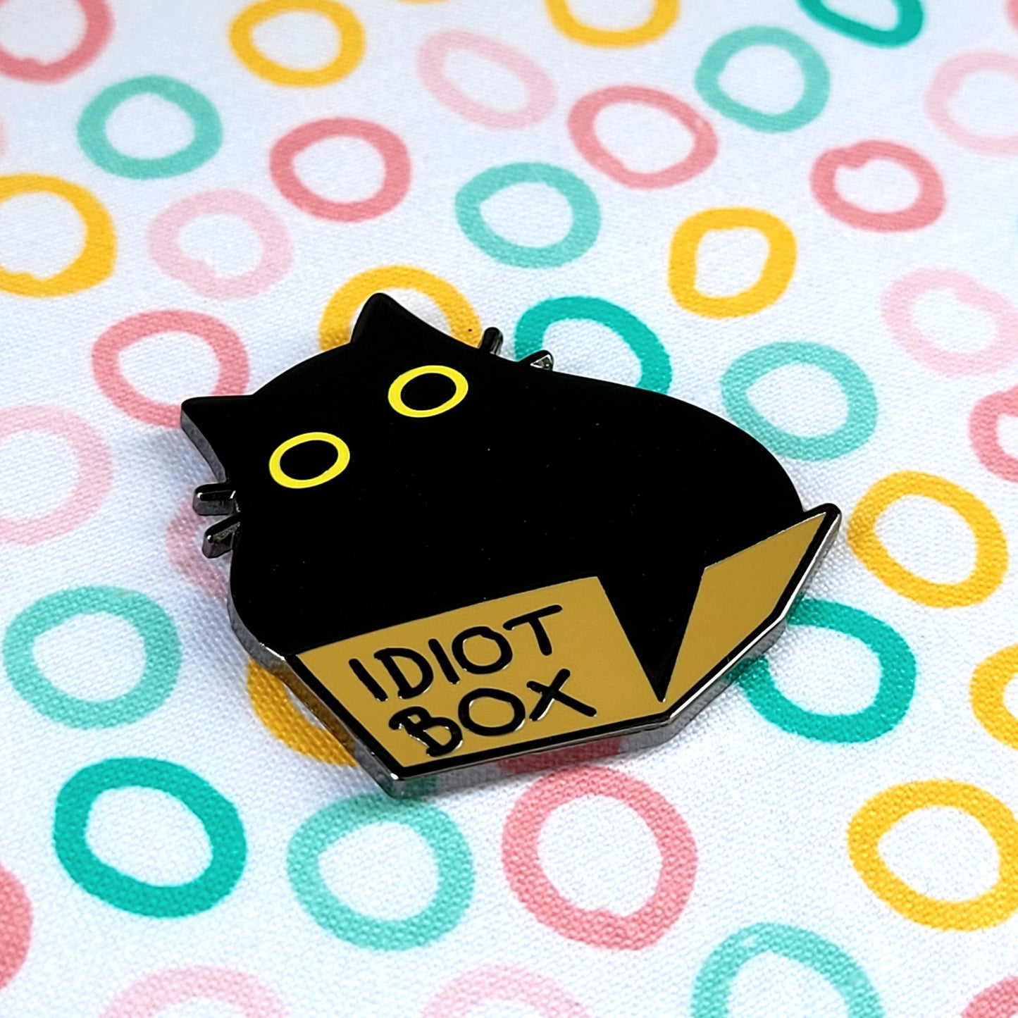B-GRADE Idiot Box Enamel Pin