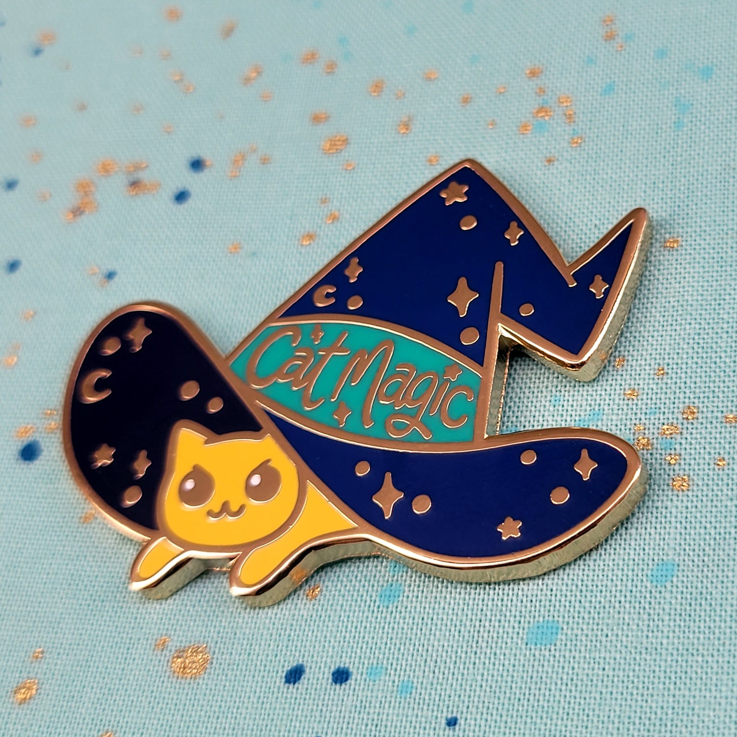 "Cat Magic" Enamel Pin