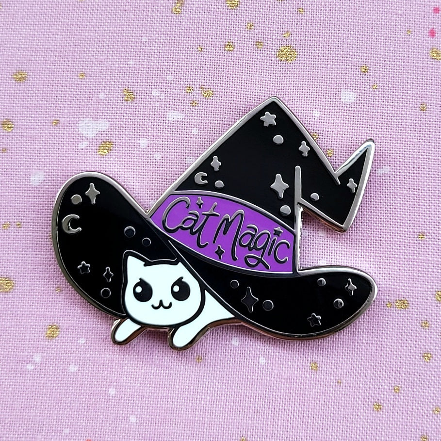 "Cat Magic" Enamel Pin