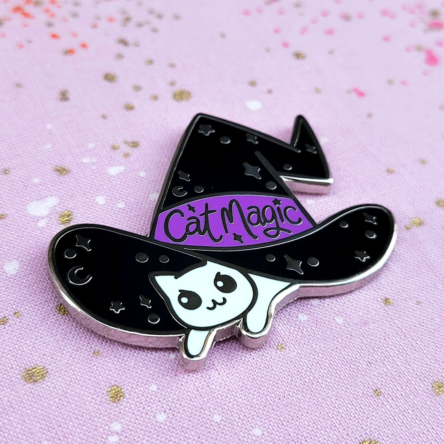 "Cat Magic" Enamel Pin