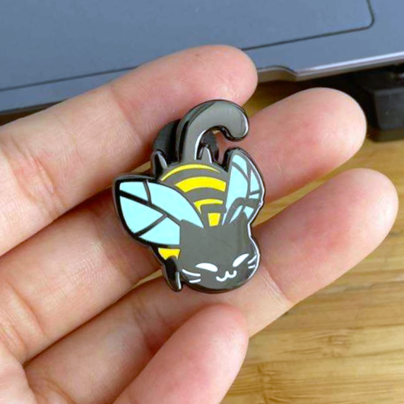 B-GRADE Bumblecats Enamel Pin Set