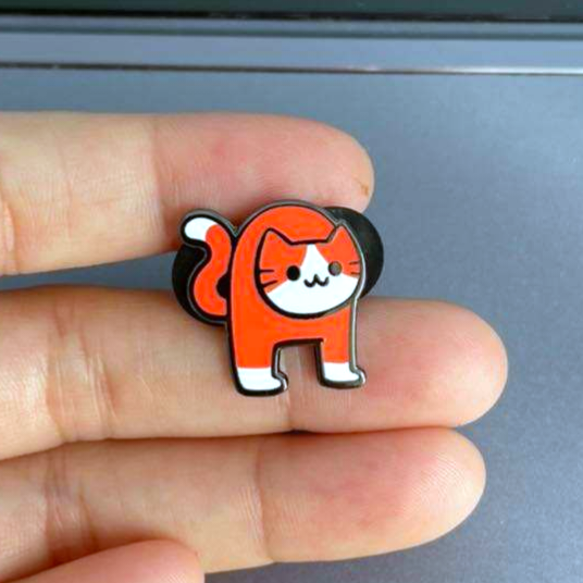 Impawster Enamel Pin