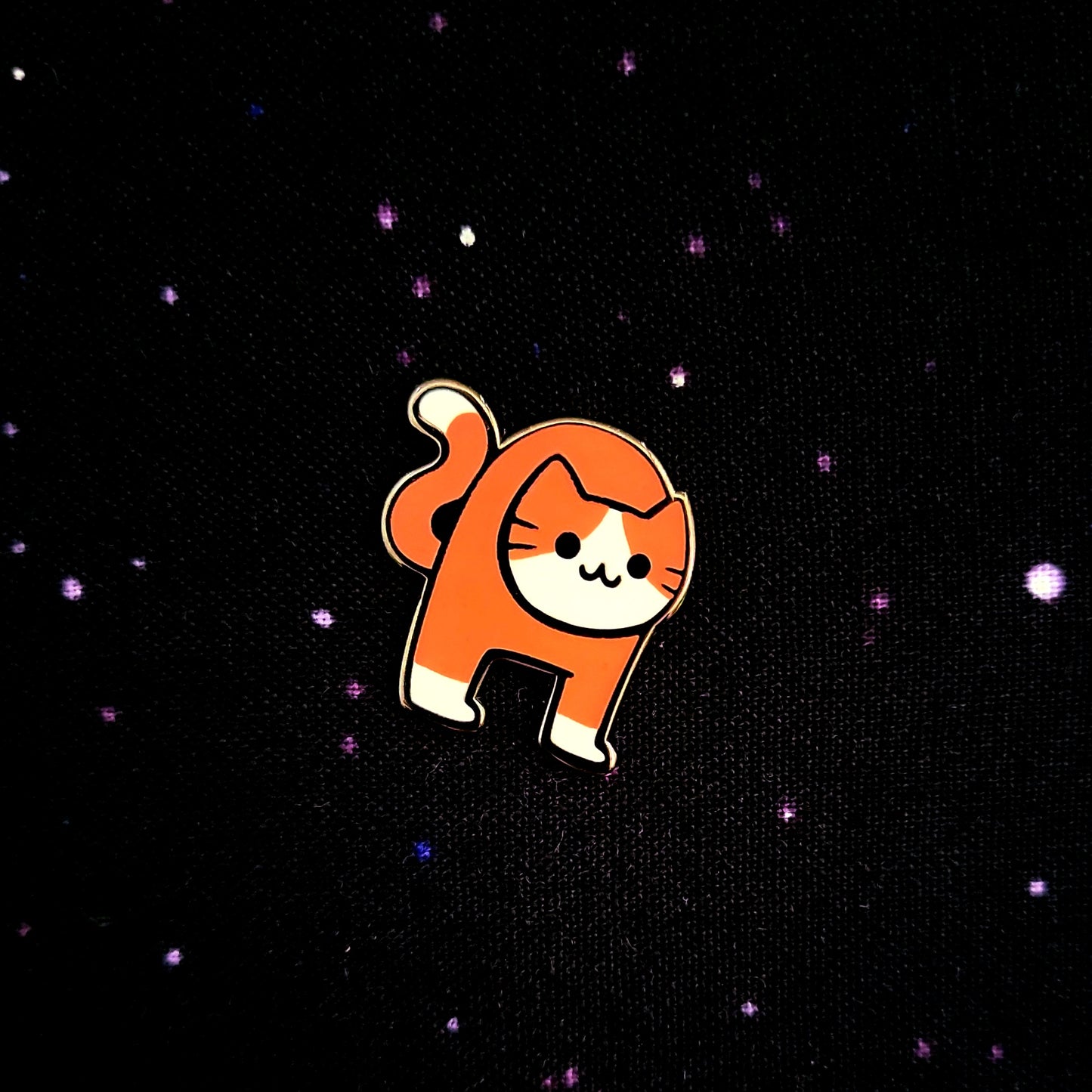 Impawster Enamel Pin