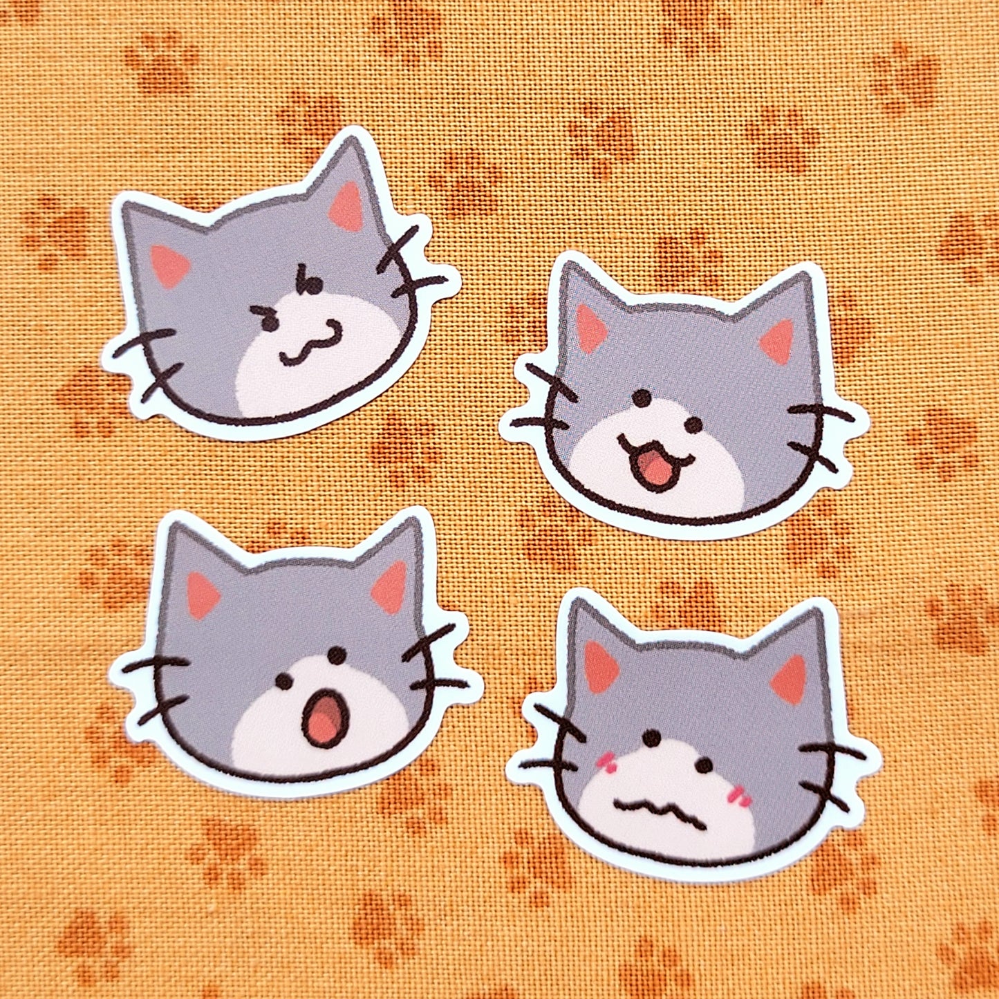 Mini Kitties Vinyl Sticker Sheet
