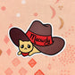 Cats and Cowboy Hats Pin and Sticker Expansion Pack