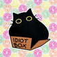 Idiot Box Matte Vinyl Sticker