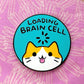 Loading Brain Cell Orange Enamel Pin