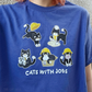 "Cats at Work" T-Shirt