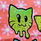 Schrodinger's Smileys Holographic Vinyl Sticker Set