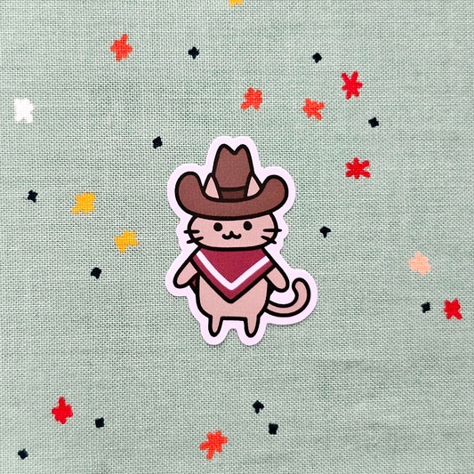 Li'l Poncho Vinyl Sticker