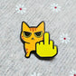 Flippin' Mad Enamel Pin