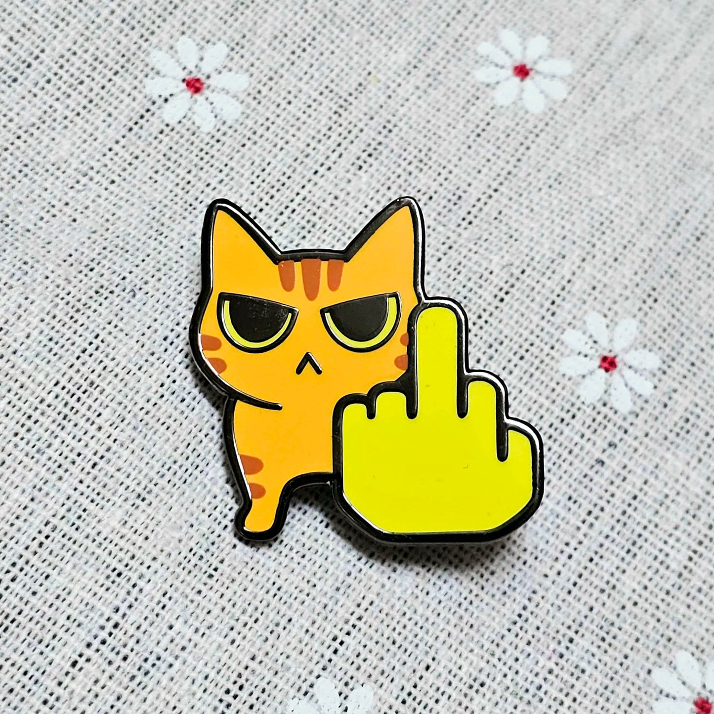 Flippin' Mad Enamel Pin