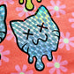 Schrodinger's Smileys Holographic Vinyl Sticker Set