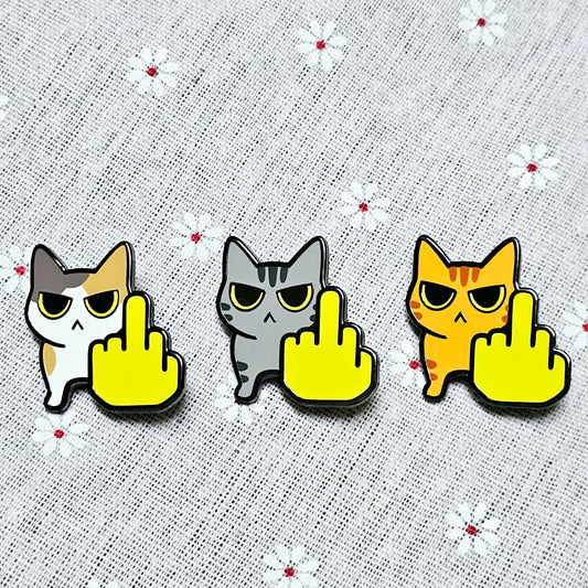 Flippin' Mad Enamel Pin