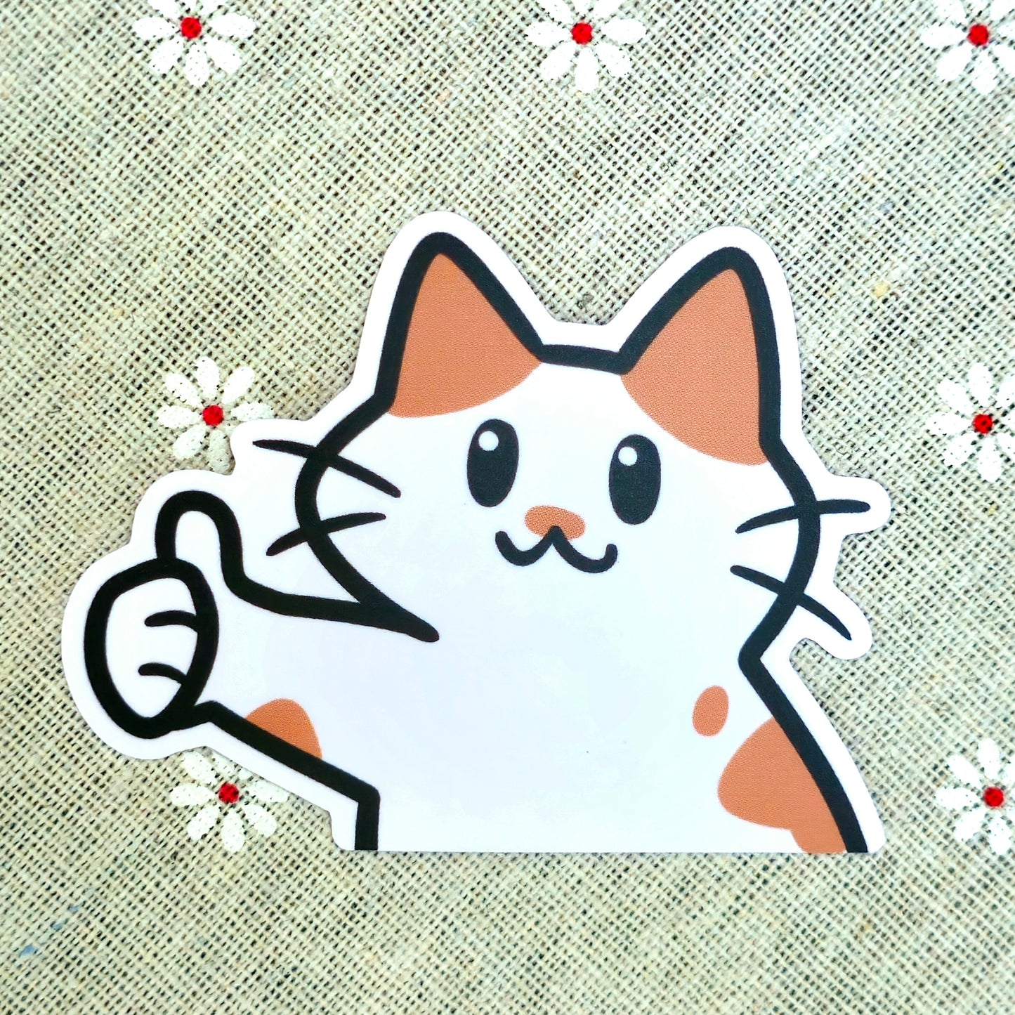 Opposable Thumb Vinyl Sticker