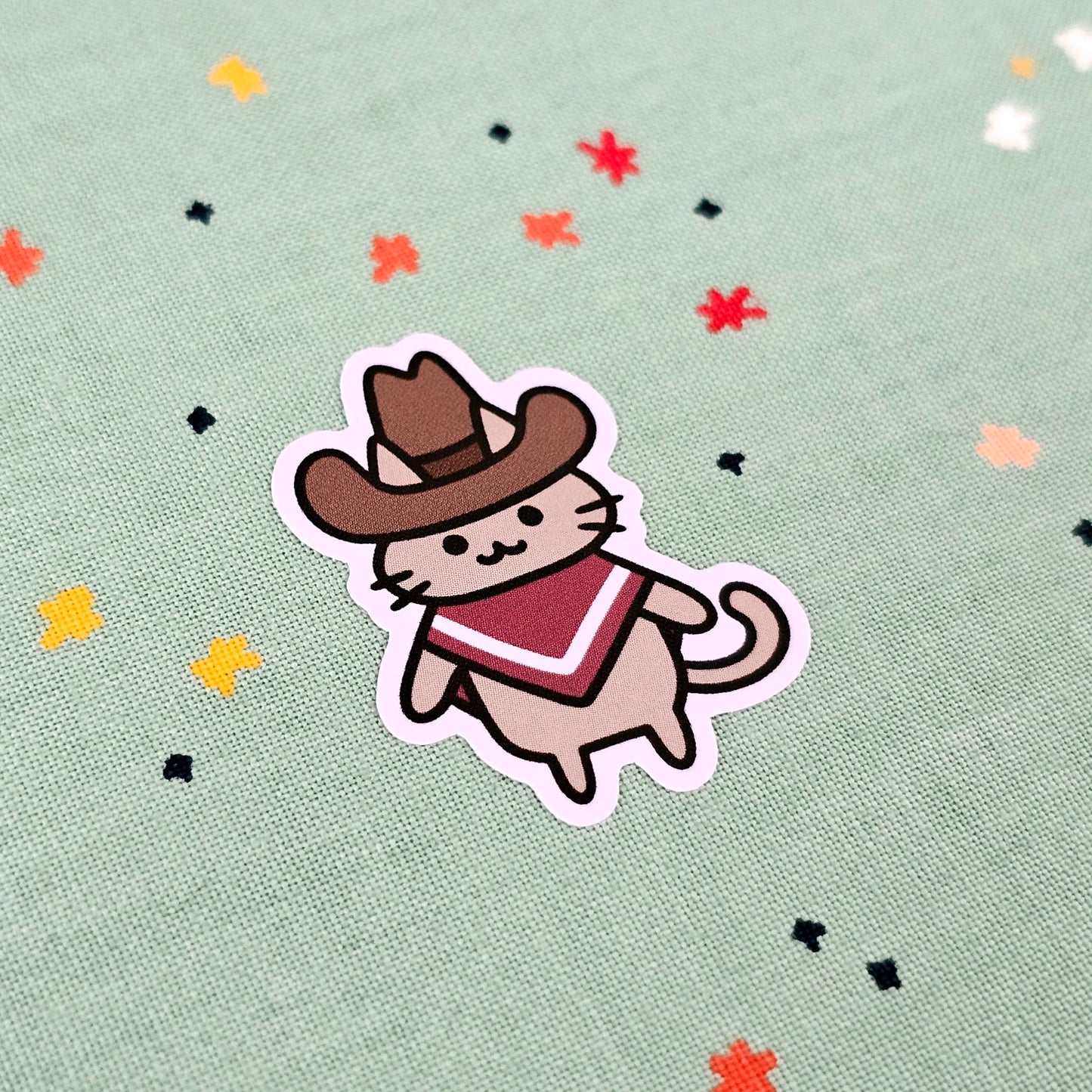 Li'l Poncho Vinyl Sticker