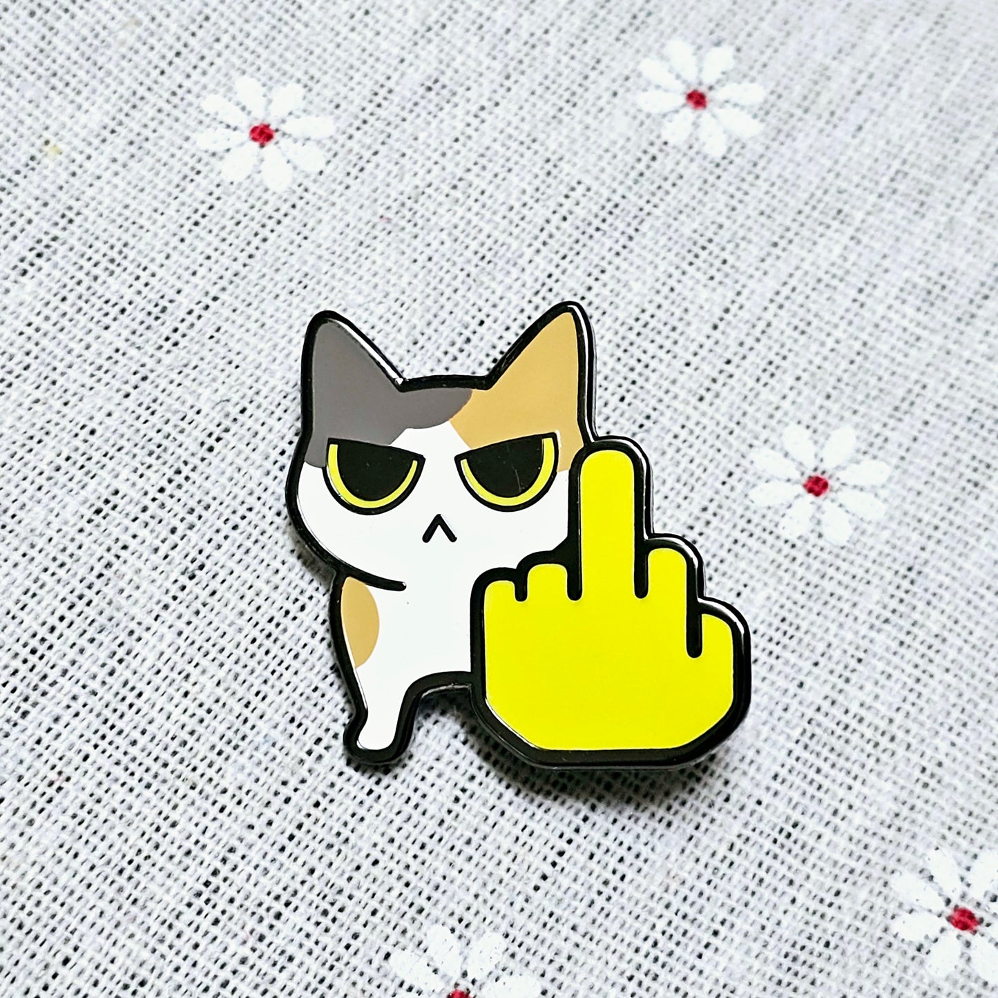 Flippin' Mad Enamel Pin