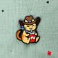 Tiny Cowboy Trio Enamel Pin Set