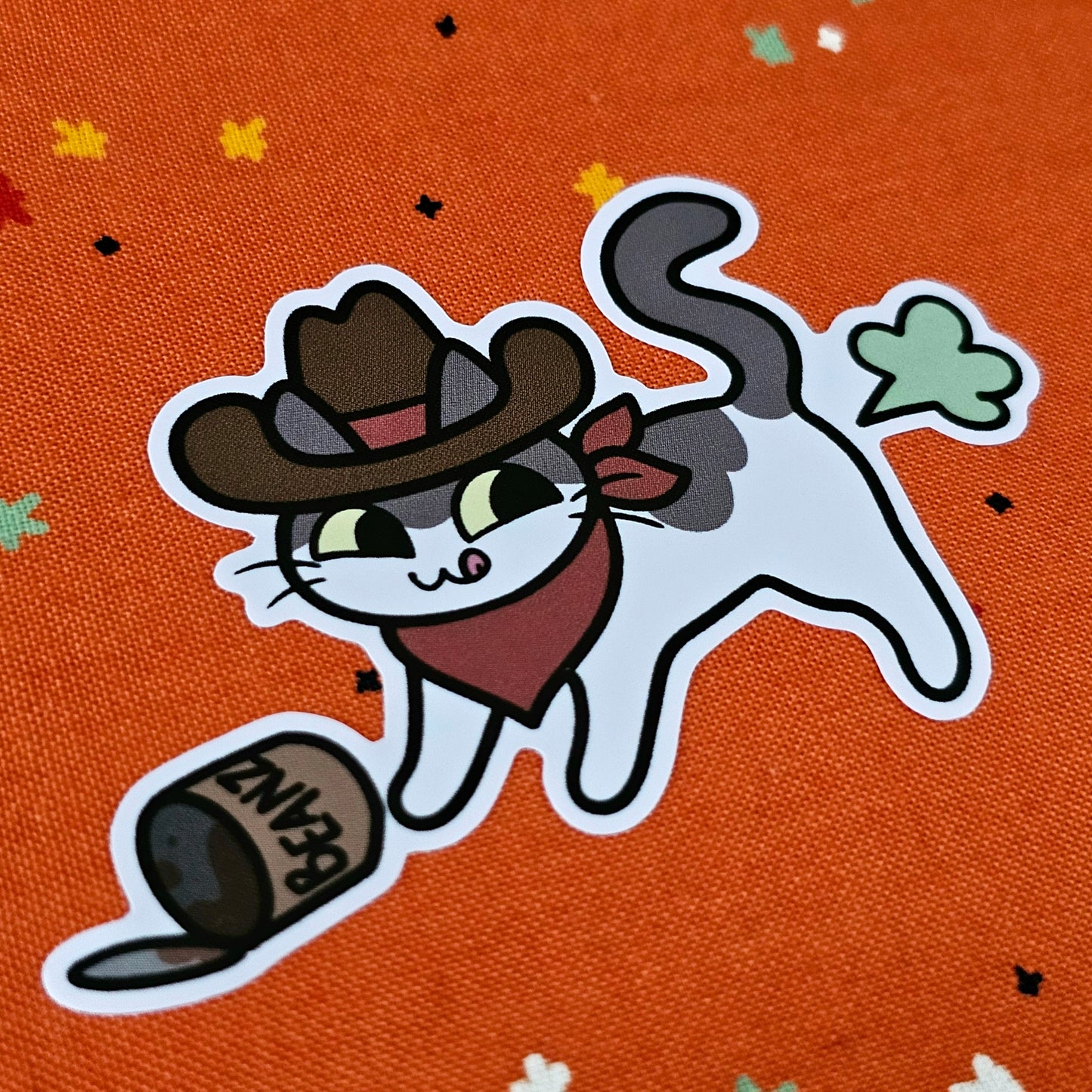 Rootin' Tootin' Vinyl Sticker