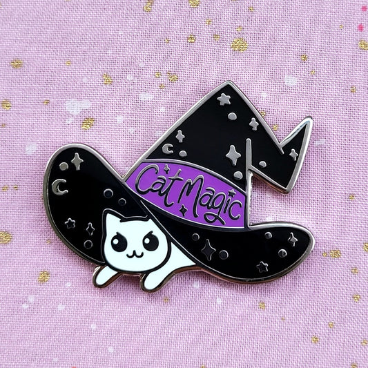 PREORDER - Witch Cat Enamel Pin